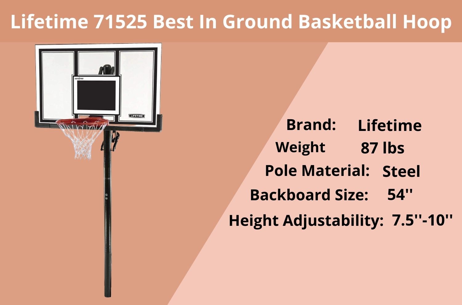 best inground basketball hoops