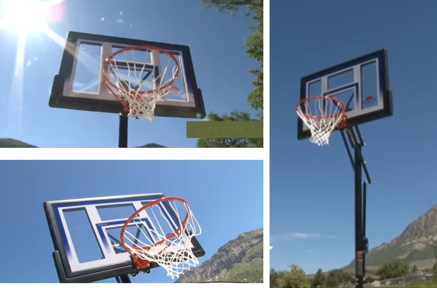 best portable basketball hoop from shaking